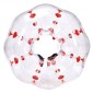 Φουσκωτή μπάλα προφυλακτήρα VEVOR 1-pack, 4FT/1,2M Body Sumo Zorb Balls για εφήβους και ενήλικες, πάχους 0,8mm PVC Human Hamster Bubble Balls για ομαδικό παιχνίδι σε εξωτερικό χώρο, παιχνίδια προφυλακτήρα Bopper για κήπο, αυλή, πάρκο