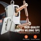 Φορητό VEVOR Spot Welder, 4mm Thick Spot Welder Welder with 8,1KVA Input Capacity, 4200A Ηλεκτρικό Μηχάνημα Συγκόλλησης Μεταλλικών Φύλλων Χειροκίνητο πιστόλι συγκόλλησης