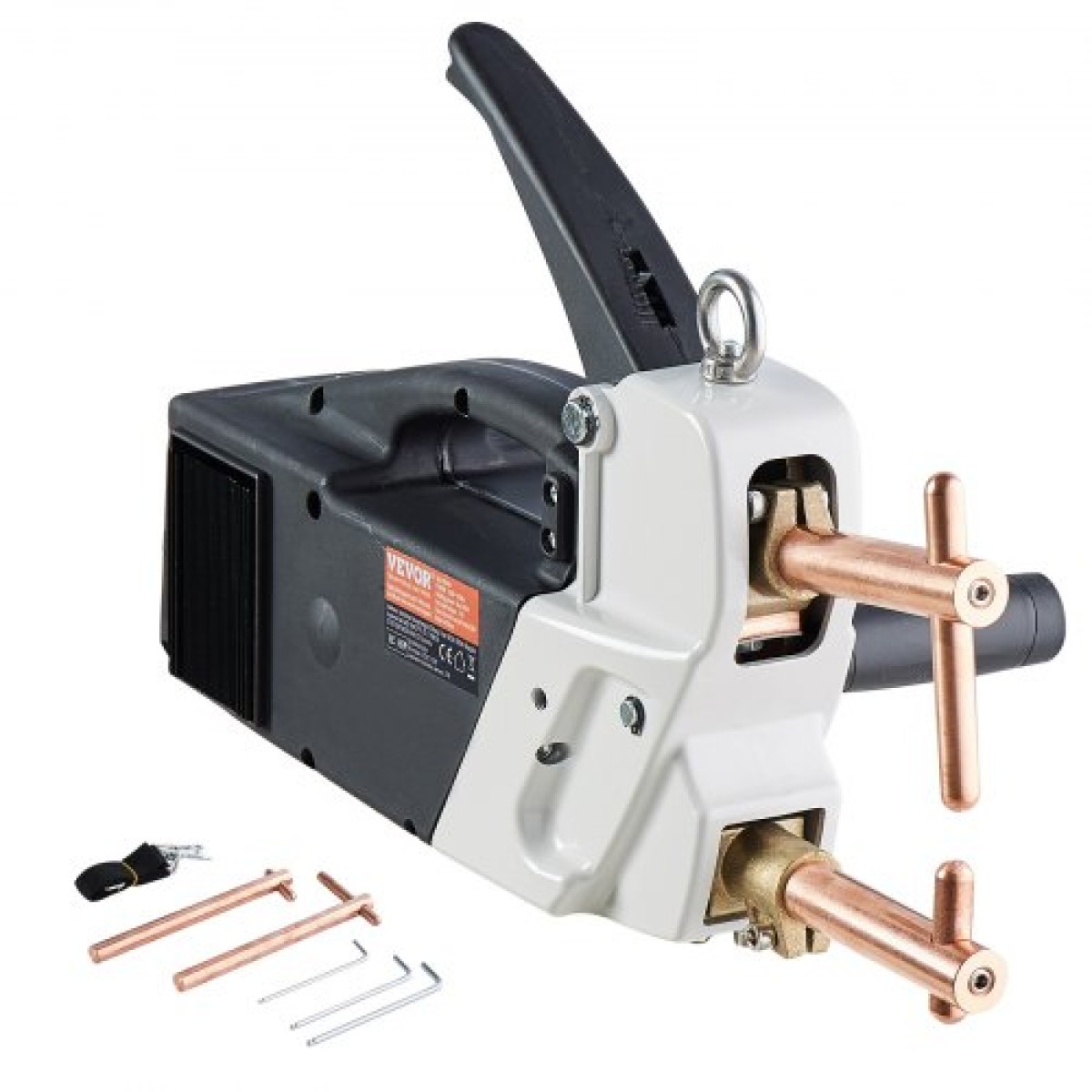 Φορητό VEVOR Spot Welder, 4mm Thick Spot Welder Welder with 8,1KVA Input Capacity, 4200A Ηλεκτρικό Μηχάνημα Συγκόλλησης Μεταλλικών Φύλλων Χειροκίνητο πιστόλι συγκόλλησης
