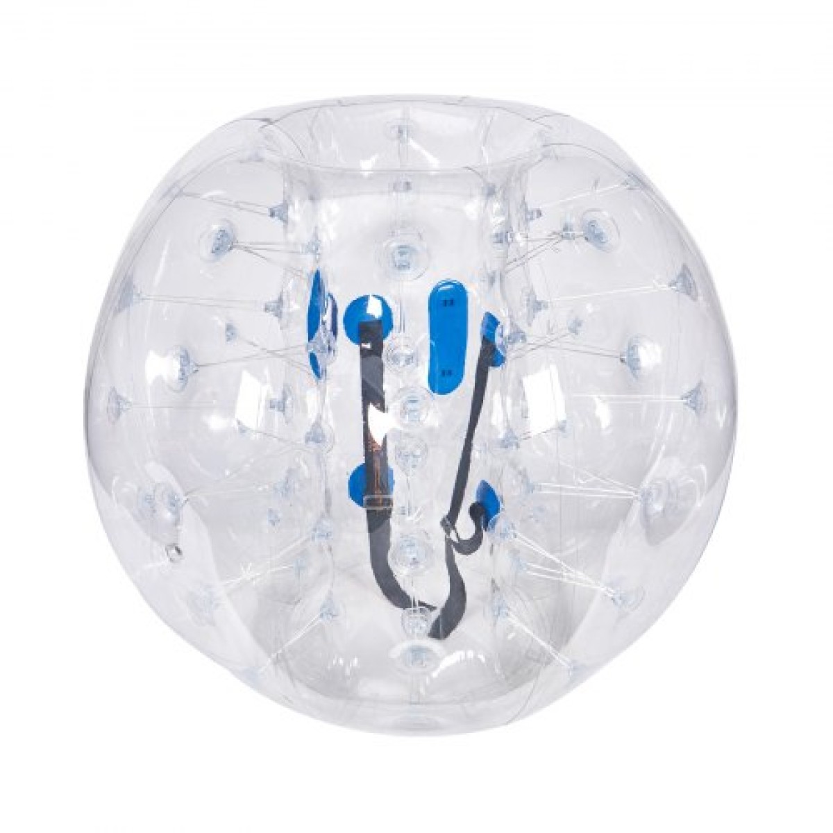 Φουσκωτή μπάλα προφυλακτήρα VEVOR 1-pack, 4FT/1,2M Body Sumo Zorb Balls για εφήβους και ενήλικες, πάχους 0,8mm PVC Human Hamster Bubble Balls για ομαδικό παιχνίδι σε εξωτερικό χώρο, παιχνίδια προφυλακτήρα Bopper για κήπο, αυλή, πάρκο