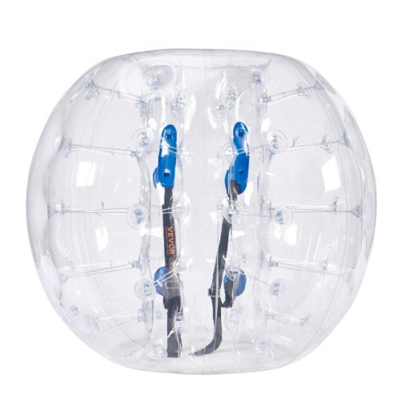 Φουσκωτή μπάλα προφυλακτήρα VEVOR 1-pack, 4FT/1,2M Body Sumo Zorb Balls για εφήβους και ενήλικες, πάχους 0,8mm PVC Human Hamster Bubble Balls για ομαδικό παιχνίδι σε εξωτερικό χώρο, παιχνίδια προφυλακτήρα Bopper για κήπο, αυλή, πάρκο