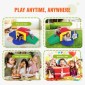 VEVOR Toddler Climbing Toys Indoor, 5 Piece Climb, Crawl and Tunnel Equipment Soft Play, Foam Climbing Toys, Kids Tunnel Maze με σκάλες και ράμπα, Εσωτερικός χώρος για παιδιά προσχολικής ηλικίας Εύκολος καθαρισμός (Ποικίλα)