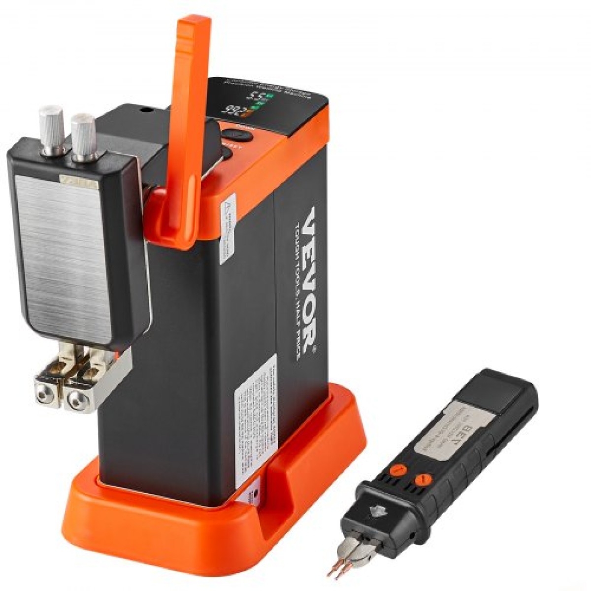 VEVOR Battery Spot Welder, 14,5KW Capacitor Energy Storage Pulse Battery Spot Welder with 73B Welding Pen, 801D High Power Spot Welding Equipment & 2 Welding Modes for 0,1-0,3mm Pure Nickel, Batteries