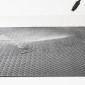 Ρολό δαπέδου από καουτσούκ VEVOR Diamond-Plate, 3 mm x 4 ft x 8 ft πατάκι γκαράζ, SBR Rubber ρολό δαπέδου γκαράζ, εύκολο στο καθάρισμα, διαμαντένιο ελαστικό χαλάκι για κάτω από αυτοκίνητα, Garage Industry Gym, Μαύρο