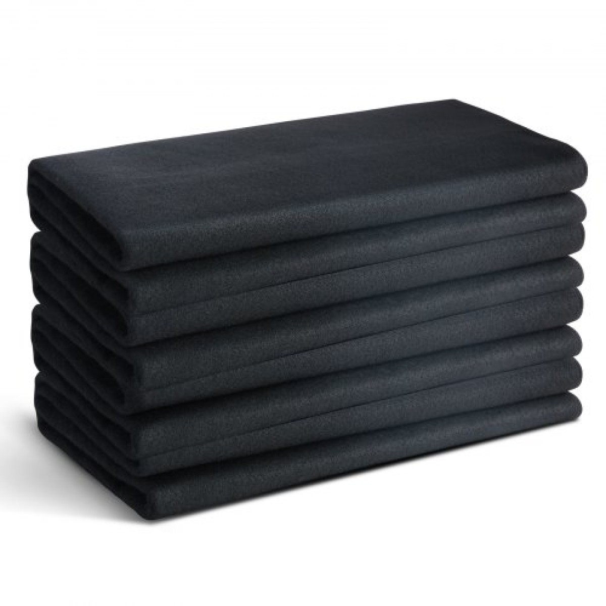Κουβέρτα συγκόλλησης VEVOR Carbon Felt 4 Pack, 950 x 910 mm Επιβραδυντική φλόγας κουβέρτα συγκόλλησης, Έως 982℃ Σετ κουβέρτες ανθεκτικές στη θερμότητα, κομμένο μαξιλάρι συγκόλλησης με επιβραδυντικό φωτιάς από ίνες άνθρακα