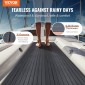 VEVOR Boat Flooring, EVA Foam Boat Decking 94,5" x 23,6", Αντιολισθητικό αυτοκόλλητο δάπεδο, 15,5 sq.ft Θαλάσσιο χαλί για σκάφη, γιοτ, Pontoon, δάπεδα καγιάκ