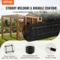 Ύφασμα VEVOR Hardware, 24'' x 50' ρολό γαλβανισμένου συρμάτινου πλέγματος, 16 Gauge ρολό συρμάτινο φράχτη κοτόπουλου, επικάλυψη βινυλίου μεταλλικό συρμάτινο πλέγμα για φράγμα κοτέτσι, φράχτες φιδιών κουνελιών, περιβλήματα πουλερικών