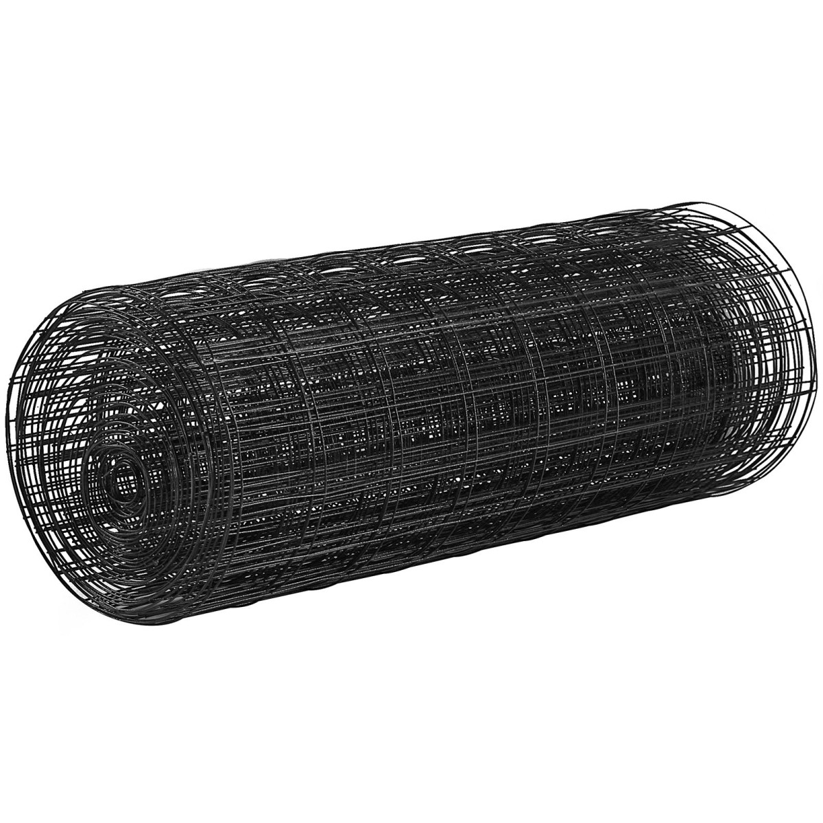 Ύφασμα VEVOR Hardware, 24'' x 50' ρολό γαλβανισμένου συρμάτινου πλέγματος, 16 Gauge ρολό συρμάτινο φράχτη κοτόπουλου, επικάλυψη βινυλίου μεταλλικό συρμάτινο πλέγμα για φράγμα κοτέτσι, φράχτες φιδιών κουνελιών, περιβλήματα πουλερικών