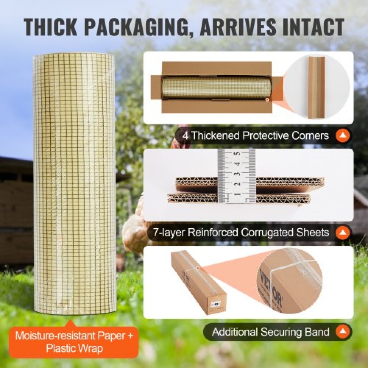 Υφασμάτινο ύφασμα VEVOR, 910 x 30480 mm Ρολό από γαλβανισμένο συρμάτινο πλέγμα, ρολό συρμάτινου φράχτη κοτόπουλου 19 διαμετρήματος, μεταλλικό συρμάτινο πλέγμα επικάλυψης βινυλίου για φράγμα κοτέτσι, φράχτες φιδιών κουνελιών, περιβλήματα πουλερικών