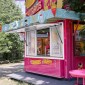 VEVOR Concession Window 36"x36", Παράθυρο Service Food Truck από κράμα αλουμινίου με 4 οριζόντια συρόμενα παράθυρα & τέντα πόρτα & σύρσιμο άγκιστρο, παράθυρο σερβιρίσματος έως 85 μοιρών για Food Truck Concession Trailer