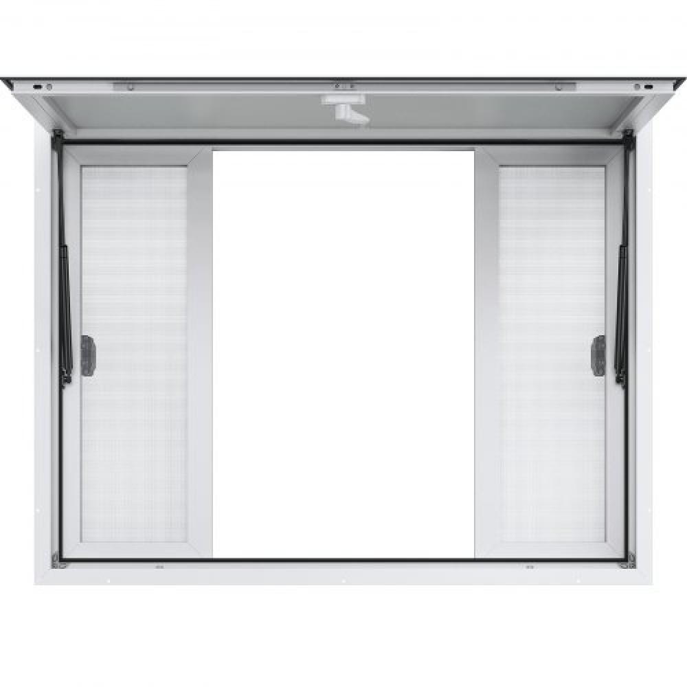 VEVOR 122L x 91,4W cm Concession Stand Παράθυρο σερβιρίσματος Food Truck Service Τέντα