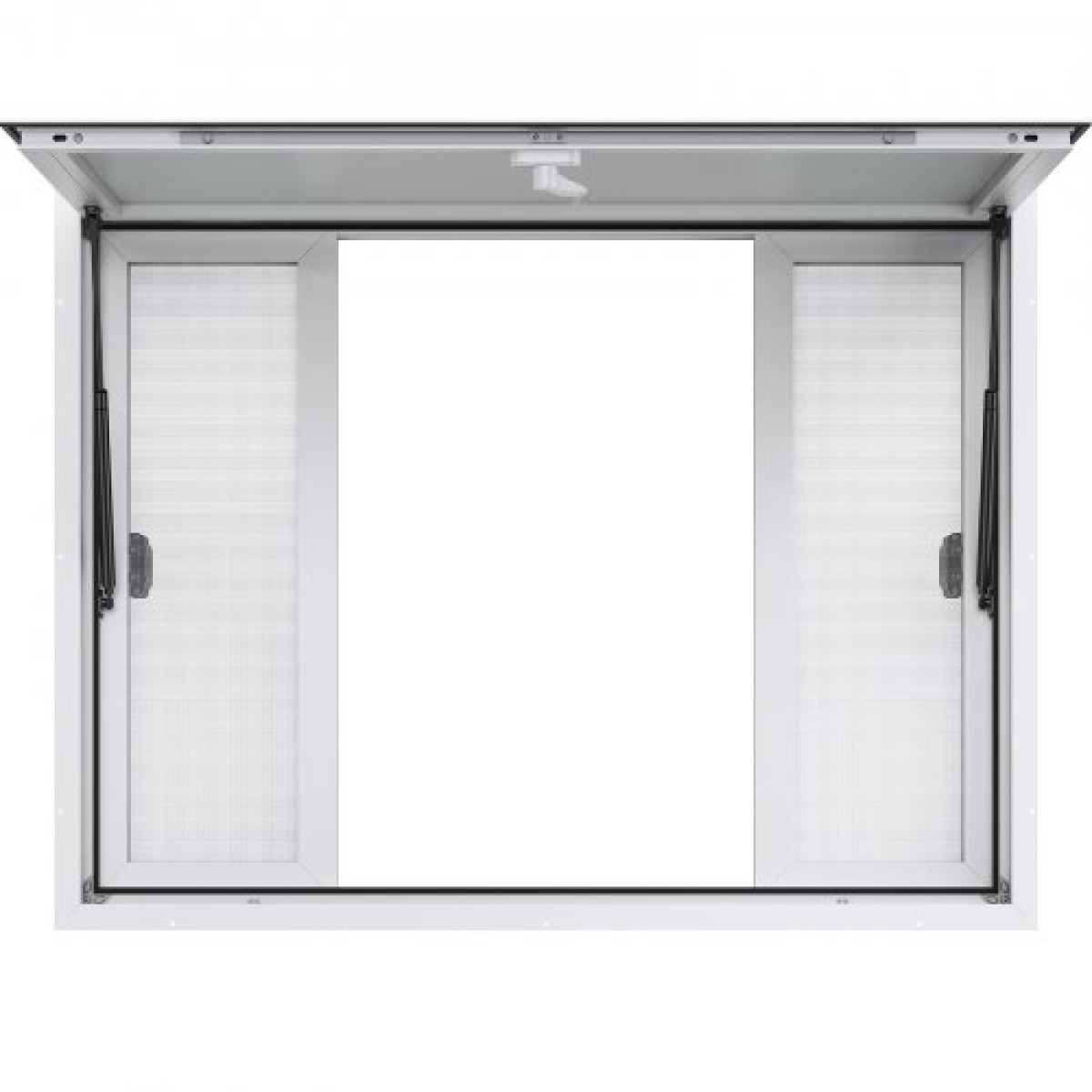 VEVOR 122L x 91,4W cm Concession Stand Παράθυρο σερβιρίσματος Food Truck Service Τέντα