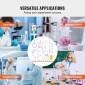 VEVOR Lab Distillation Kit, 3.3 Boro Lab Glassware Distillation Kit with 24, 40 Joint, 1000ml Esential Oil Distillation Apparatus Kit, 29 τμχ Σετ εξοπλισμού γυαλικών