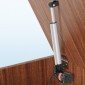 VEVOR Linear Actuator 12V 12In Heavy Duty 1320lbs/6000N 0.19"/s IP44 Protection