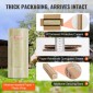Ύφασμα VEVOR Hardware, 24'' x 100' Ρολό από γαλβανισμένο συρμάτινο πλέγμα, 19 Gauge ρολό συρμάτινο φράχτη κοτόπουλου, μεταλλικό συρμάτινο πλέγμα επικάλυψης βινυλίου για φράγμα κοτέτσι, φράχτες φιδιών κουνελιών, περιβλήματα πουλερικών