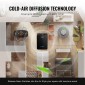 VEVOR Upgrade HVAC Scent Diffuser, Smart Scent Air Machine for Home, 180ML with Cold Air Technology, Waterless Essential Oil Diffuser, Κάλυμμα έως 2000 τετραγωνικά πόδια για σαλόνι, γραφείο, σπα, ξενοδοχείο