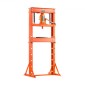 VEVOR Hydraulic Shop Press, 20 T H-Frame Shop Press, με πλάκα πρέσας & τριγωνική στήριξη, σταθερή υδραυλική πρέσα ρυθμιζόμενη στο πάτωμα γκαράζ με ανακουφιστική βαλβίδα, κατάλληλη για κάμψη, ίσιωμα & στάμπα