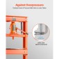 VEVOR Hydraulic Shop Press, 20 T H-Frame Shop Press, με πλάκα πρέσας & τριγωνική στήριξη, σταθερή υδραυλική πρέσα ρυθμιζόμενη στο πάτωμα γκαράζ με ανακουφιστική βαλβίδα, κατάλληλη για κάμψη, ίσιωμα & στάμπα