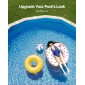 VEVOR Oval Liner Pool, 22 x 12,3 ft, Swimming Pool Liner, Standard Gauge, ανθεκτικό Vinyl Pool Liner, Στυλ επικάλυψης, Αντικατάσταση επένδυσης πισίνας για πισίνα 52 ιντσών με ύψος τοίχου πάνω από το έδαφος, μονόχρωμο