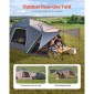 Σκηνή SUV VEVOR για Κάμπινγκ, 10FT L x 10FT W, Αδιάβροχη PU2000mm Ευρύχωρη σχεδίαση διπλού στρώματος για 5-8 άτομα, σκηνή κάμπινγκ SUV με τέντα σκιάς και δίχτυα παράθυρα, περιλαμβάνει Rainfly και τσάντα αποθήκευσης
