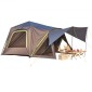 Σκηνή SUV VEVOR για Κάμπινγκ, 10FT L x 10FT W, Αδιάβροχη PU2000mm Ευρύχωρη σχεδίαση διπλού στρώματος για 5-8 άτομα, σκηνή κάμπινγκ SUV με τέντα σκιάς και δίχτυα παράθυρα, περιλαμβάνει Rainfly και τσάντα αποθήκευσης