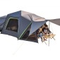 Σκηνή SUV VEVOR για Κάμπινγκ, 10FT L x 10FT W, Αδιάβροχη PU2000mm Ευρύχωρη σχεδίαση διπλού στρώματος για 5-8 άτομα, σκηνή κάμπινγκ SUV με τέντα σκιάς και δίχτυα παράθυρα, περιλαμβάνει Rainfly και τσάντα αποθήκευσης