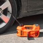 VEVOR Electric Car Jack, 5 Tons /11000 lbs, Ηλεκτρικό γρύλο ψαλιδιού με ενσωματωμένο φουσκωτό, Αντικατάσταση ελαστικού 12V με ηλεκτρικό κρουστικό κλειδί & φως LED, κιτ φορητού γρύλου για Sedan, SUV, φορτηγό