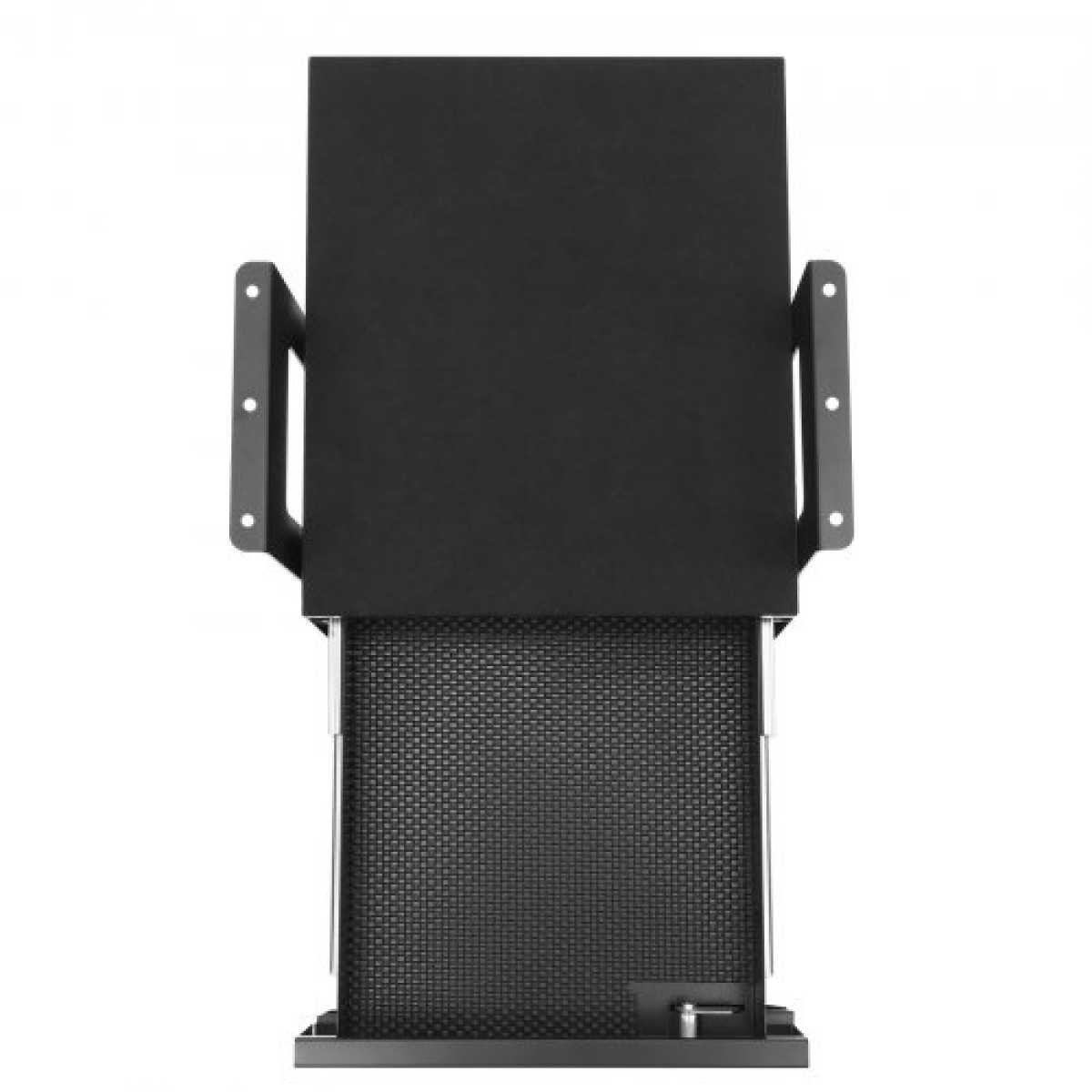 VEVOR 13" Ευρεία Κάτω Συρτάρι Desk Συρτάρι Slide Out, Under Table Pull-out συρτάρι Atachment, Hidden Desktop 2 Layer Storage Organizer, Κλείδωμα κάτω από τη βάση Συρτάρι Μολυβιού για Κάθισμα Sit 1x1x1, W1x