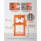 VEVOR Hydraulic Shop Press, Πνευματική πρέσα καταστήματος 50 T H-Frame με πλάκα πρέσας & τριγωνική στήριξη, σταθερή υδραυλική πρέσα ρυθμιζόμενη στο πάτωμα γκαράζ με ανακουφιστική βαλβίδα, κατάλληλη για κάμψη & ίσιωμα