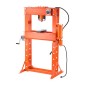 VEVOR Hydraulic Shop Press, Πνευματική πρέσα καταστήματος 50 T H-Frame με πλάκα πρέσας & τριγωνική στήριξη, σταθερή υδραυλική πρέσα ρυθμιζόμενη στο πάτωμα γκαράζ με ανακουφιστική βαλβίδα, κατάλληλη για κάμψη & ίσιωμα