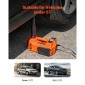 VEVOR Electric Car Jack, 5 Tons /11000 lbs, Ηλεκτρικό γρύλο ψαλιδιού με ενσωματωμένο φουσκωτό, 12V Ρυθμιζόμενη αντικατάσταση αλλαγής ελαστικού με Secure Hammer & Light LED, Φορητό κιτ Jack για Sedan, SUV, Truck