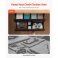 VEVOR 16" Wide Under Desk Slide Out, Under Desk Mounted Tull-out Derwer Atachment, Hidden Desktop 2 Layer Storage Organizer, Under Table Pencil Συρτάρι για Σπίτι και 8 το 8 το Στο σπίτι και 8 το 8 το σε το σε το σε το σε το σε σε το σε το σε σε τους 