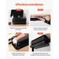 VEVOR 16" Wide Under Desk Slide Out, Under Desk Mounted Tull-out Derwer Atachment, Hidden Desktop 2 Layer Storage Organizer, Under Table Pencil Συρτάρι για Σπίτι και 8 το 8 το Στο σπίτι και 8 το 8 το σε το σε το σε το σε το σε σε το σε το σε σε τους 