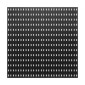 Κιτ συνδυασμού VEVOR Pegboard, 11" x 11" Plastic Pegboard, 4 πάνελ, Κιτ οργάνωσης τοίχου με μανταλάκια με αξεσουάρ, για αποθήκευση εργαλείων γκαράζ Κουζίνα Σαλόνι Craft Room Γραφείο Μπάνιο Σπίτι, Μαύρο