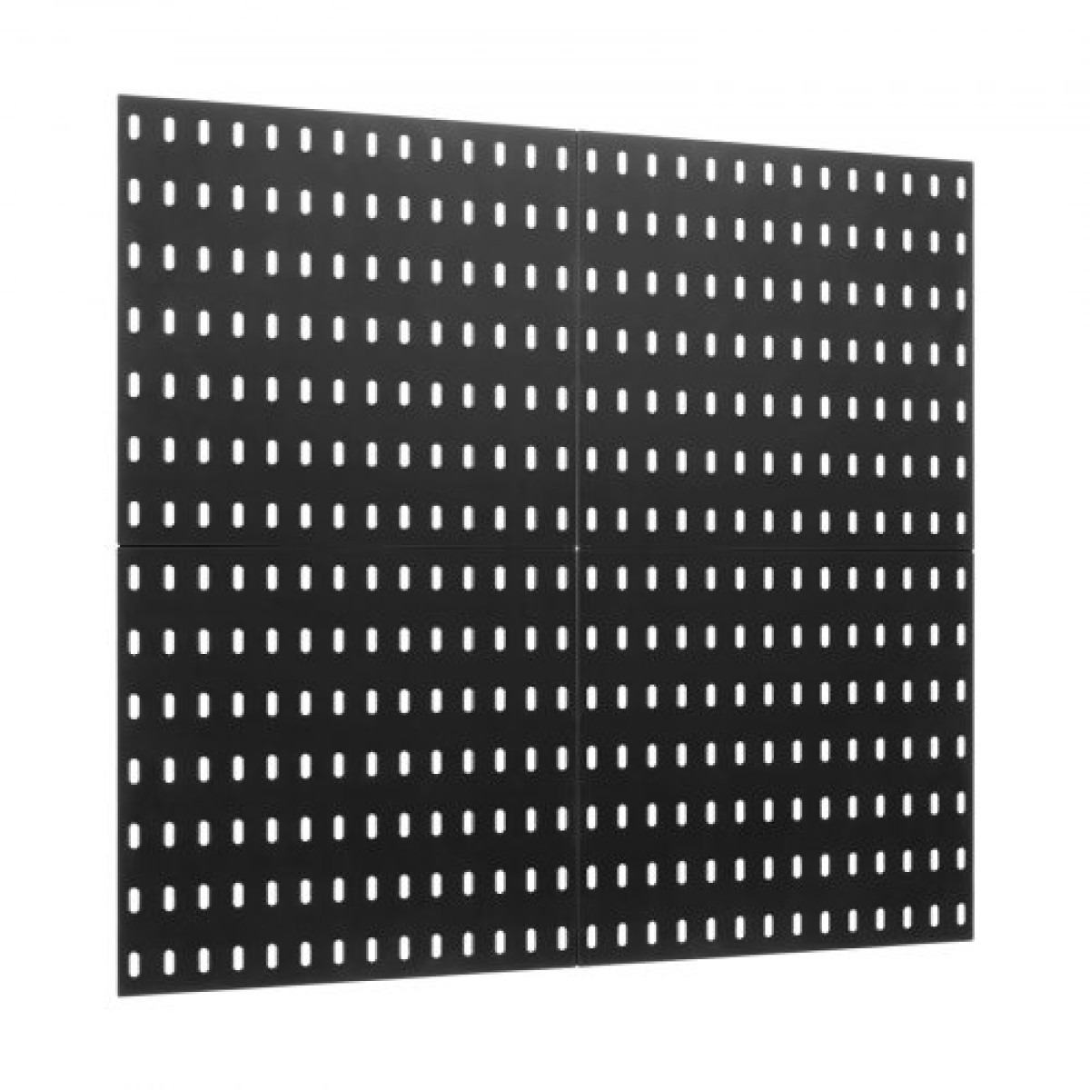 Κιτ συνδυασμού VEVOR Pegboard, 11" x 11" Plastic Pegboard, 4 πάνελ, Κιτ οργάνωσης τοίχου με μανταλάκια με αξεσουάρ, για αποθήκευση εργαλείων γκαράζ Κουζίνα Σαλόνι Craft Room Γραφείο Μπάνιο Σπίτι, Μαύρο