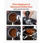 VEVOR Espresso Tamper 53mm, Spring Loaded Coffee Tamper, 30 lbs Tamper Tool Espresso, Ανοξείδωτο Tamper με αντιολισθητική λαβή