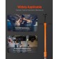Βάση στήριξης VEVOR Underhoist, Χωρητικότητα 3/4 τόνους κάτω από βάση ανύψωσης, ανύψωση από 38,4 έως 75,4 ίντσες, λαβή περιστροφής με έδραση, βίδα με σπείρωμα που κλειδώνει, δύο τροχοί, εξαρτήματα οχήματος υποστήριξης