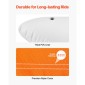 VEVOR Towable Tube for Boating, 1-4 Riders Inflatable Boat Tubes and Towables, 680lbs Water Sport Towable Tube for Boat to Rall - με πλήρες νάιλον κάλυμμα, 22 λαβές λαβής, διπλά σημεία ρυμούλκησης & βαλβίδα ασφαλείας