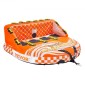 VEVOR Towable Tube for Boating, 1-4 Riders Inflatable Boat Tubes and Towables, 680lbs Water Sport Towable Tube for Boat to Rall - με πλήρες νάιλον κάλυμμα, 22 λαβές λαβής, διπλά σημεία ρυμούλκησης & βαλβίδα ασφαλείας
