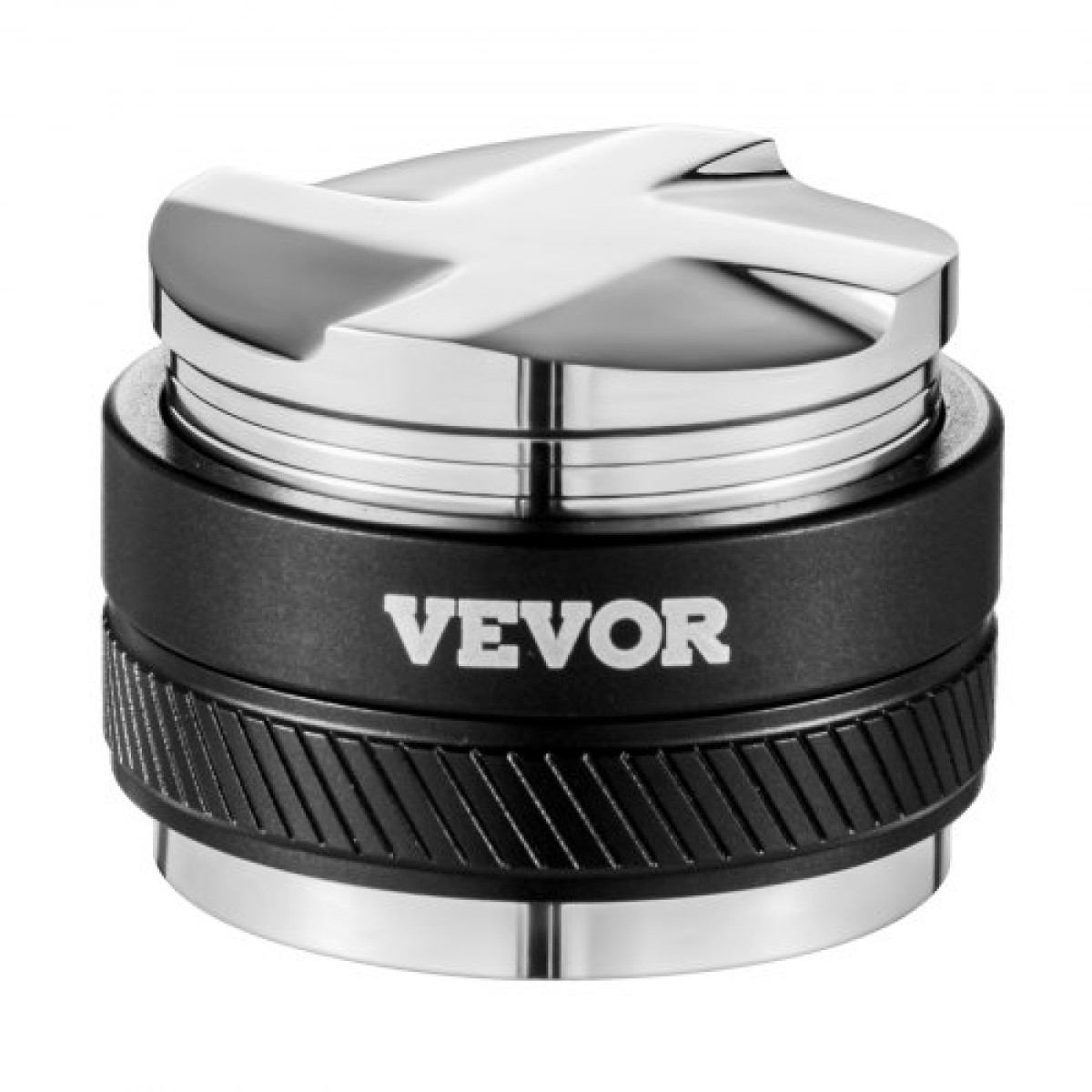 VEVOR Coffee Distributor 53mm, 2-σε-1 Ρυθμιζόμενος Διανομέας Espresso με βάση σε σχήμα βεντιλατέρ, Coffee Distributor 304 από ανοξείδωτο ατσάλι με σχέδιο εύκολης αποσυναρμολόγησης