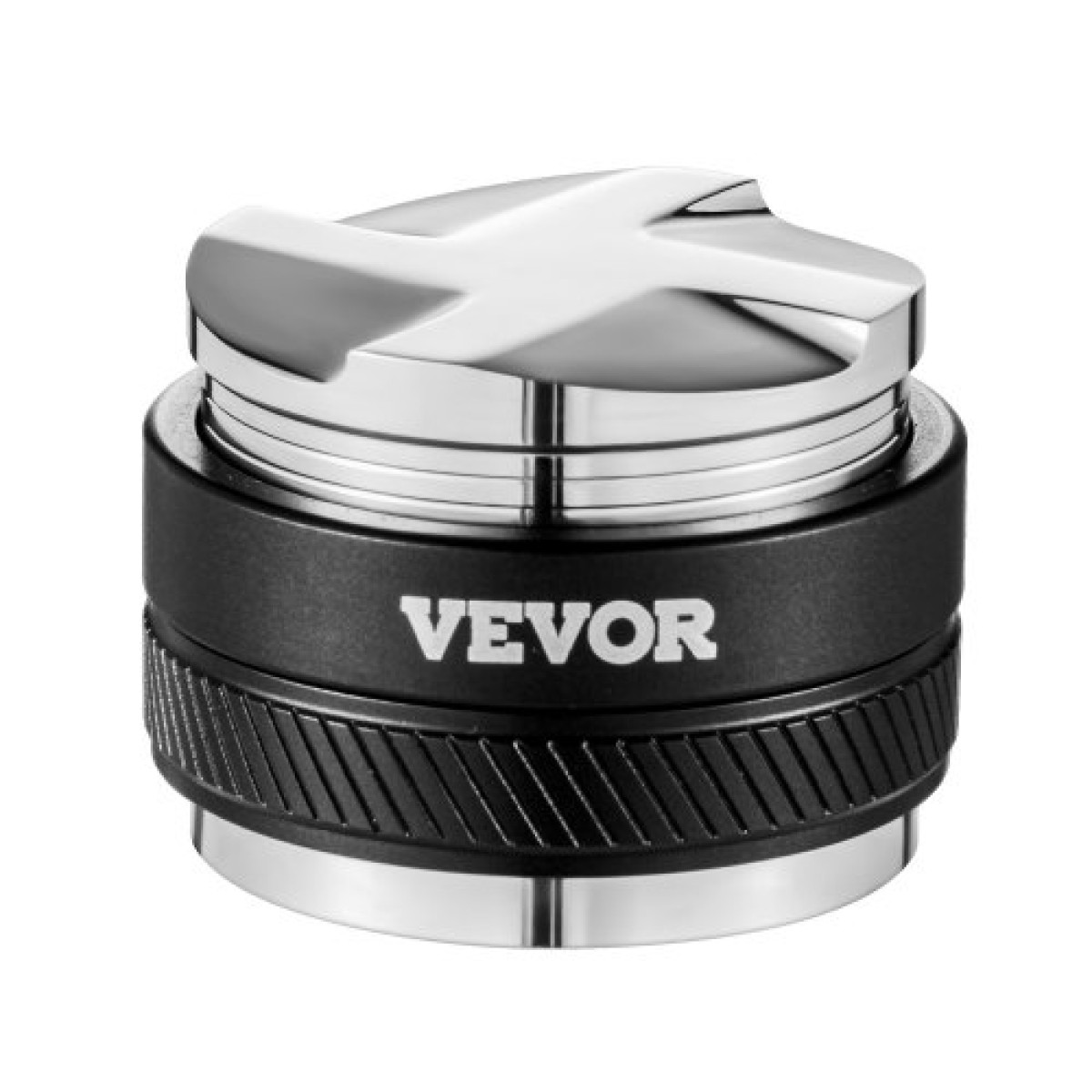 VEVOR Coffee Distributor 53mm, 2-σε-1 Ρυθμιζόμενος Διανομέας Espresso με βάση σε σχήμα βεντιλατέρ, Coffee Distributor 304 από ανοξείδωτο ατσάλι με σχέδιο εύκολης αποσυναρμολόγησης