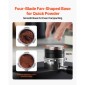 VEVOR Coffee Distributor 53mm, 2-σε-1 Ρυθμιζόμενος Διανομέας Espresso με βάση σε σχήμα βεντιλατέρ, Coffee Distributor 304 από ανοξείδωτο ατσάλι με σχέδιο εύκολης αποσυναρμολόγησης