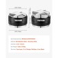 VEVOR Coffee Distributor 53mm, 2-σε-1 Ρυθμιζόμενος Διανομέας Espresso με βάση σε σχήμα βεντιλατέρ, Coffee Distributor 304 από ανοξείδωτο ατσάλι με σχέδιο εύκολης αποσυναρμολόγησης