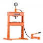 VEVOR Hydraulic Shop Press, 10 T H-Frame Shop Press με πλάκα πρέσας & βάση σχήματος H, σταθερή υδραυλική πρέσα ρυθμιζόμενη στο πάτωμα γκαράζ με ανακουφιστική βαλβίδα, κατάλληλη για κάμψη, ίσιωμα & στάμπα