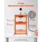 VEVOR Hydraulic Shop Press, 10 T H-Frame Shop Press με πλάκα πρέσας & βάση σχήματος H, σταθερή υδραυλική πρέσα ρυθμιζόμενη στο πάτωμα γκαράζ με ανακουφιστική βαλβίδα, κατάλληλη για κάμψη, ίσιωμα & στάμπα