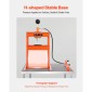 VEVOR Hydraulic Shop Press, 10 T H-Frame Shop Press με πλάκα πρέσας & βάση σχήματος H, σταθερή υδραυλική πρέσα ρυθμιζόμενη στο πάτωμα γκαράζ με ανακουφιστική βαλβίδα, κατάλληλη για κάμψη, ίσιωμα & στάμπα