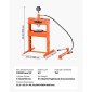 VEVOR Hydraulic Shop Press, 10 T H-Frame Shop Press με πλάκα πρέσας & βάση σχήματος H, σταθερή υδραυλική πρέσα ρυθμιζόμενη στο πάτωμα γκαράζ με ανακουφιστική βαλβίδα, κατάλληλη για κάμψη, ίσιωμα & στάμπα