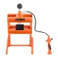 VEVOR Hydraulic Shop Press, 10 T H-Frame Shop Press με πλάκα πρέσας & βάση σχήματος H, σταθερή υδραυλική πρέσα ρυθμιζόμενη στο πάτωμα γκαράζ με ανακουφιστική βαλβίδα, κατάλληλη για κάμψη, ίσιωμα & στάμπα