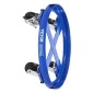 VEVOR 55 γαλόνι Drum Dolly, χωρητικότητα 2000 lbs, Dolly βαρέως τύπου με σταυρωτά στηρίγματα και 4 περιστρεφόμενους τροχούς τροχού, κουκλάκια χειρός φορτηγού χωρίς ανατροπή για χειρισμό τυμπάνων αποθήκης, μπλε