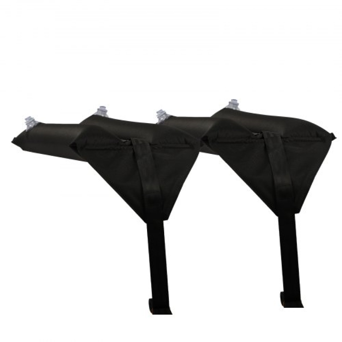 Φουσκωτές μαλακές ράβδους οροφής VEVOR, Universal rack rack οροφής αυτοκινήτου 37,6 ιντσών, 88LBS φόρτωσης αποσκευών με 2 ιμάντες και σχοινιά, αντλία αέρα χειρός, τσάντα αποθήκευσης για κανό, σανίδες του σερφ
